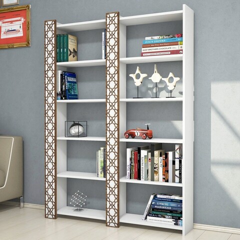 Corp biblioteca, hommy craft, city 2, 124.6x170x24.2 cm, alb
