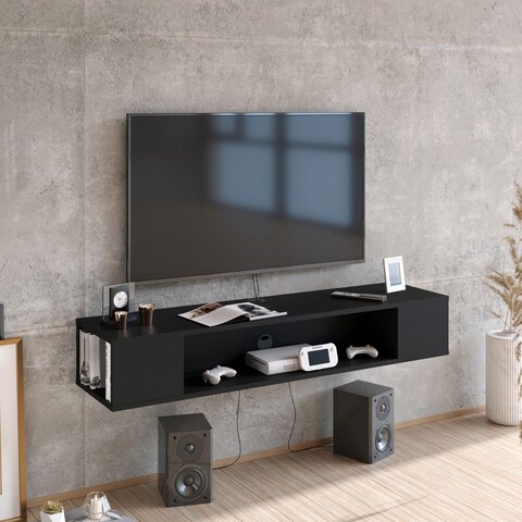 Comoda tv, zena home, peti, pal, negru