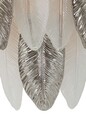 Aplica de perete Leafy, Mauro Ferretti, 3 x E14, 20W, 24x25x29 cm, sticla/fier, multicolor