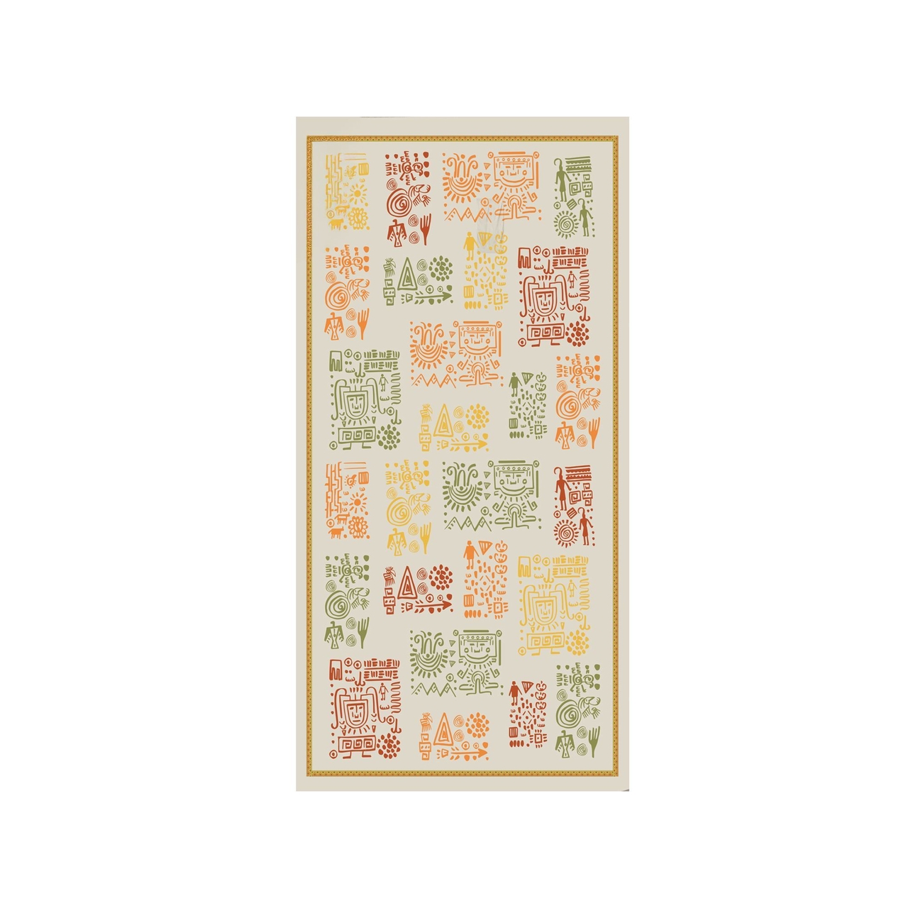 Prosop de plaja, L'essentiel Maison, BT2023013, 75x150 cm, Multicolor - view 3
