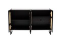 Consola, Howard, Simona 80, 120x80x40 cm, Negru