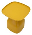 Masuta de cafea Gea, Mauro Ferretti, 48x48x50 cm, plastic, galben