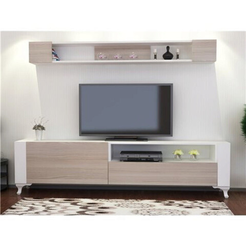 Comoda tv, decorotika, melis, alb