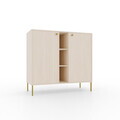 Comoda ADRK, Tili 2D 3P, 100.2x40.8x95 cm, PAL laminat, bej