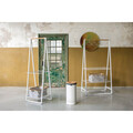 Suport pentru haine, Brabantia, Linn Large, 99.5x57x190 cm, otel, alb