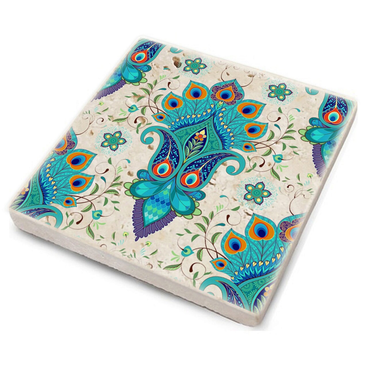 Set suporturi de pahare, Hermia, 366TYR1173, Multicolor - view 2