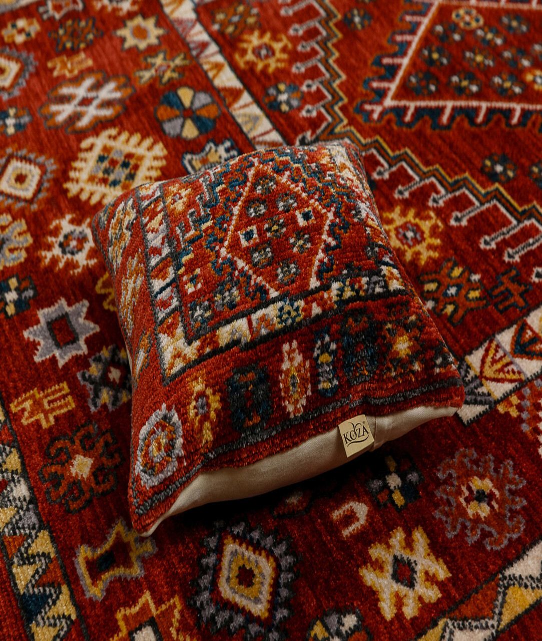 Covor, 80014A , 200x290 cm, Poliester, Rosu claret - 2 | YEO