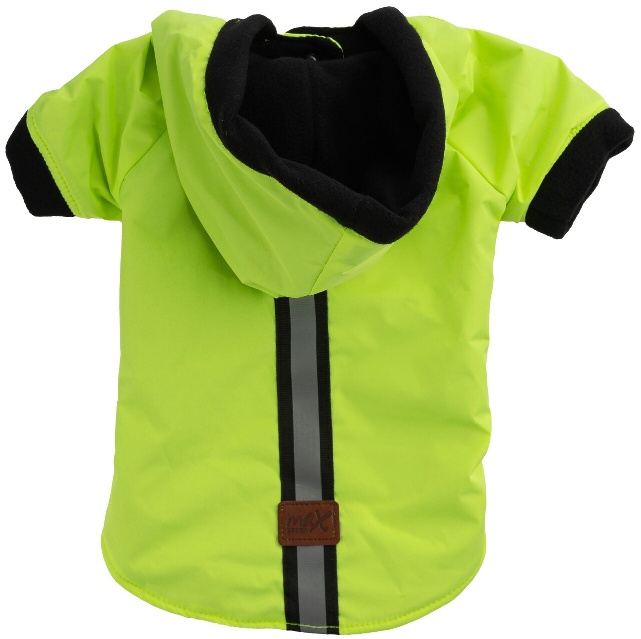 Hanorac pentru câini, Paws &amp; Whiskers, Mebranlı Raincoat, Verde - imagine 2