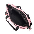 Geanta Satoshi, STRING, Hedgren, 35x14.5x30 cm, poliester, roz/negru
