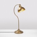 Lampa de masa, Konika - 12261, Fulgor, 19 x 29 x 58 cm, 1 x E27, 40W, auriu