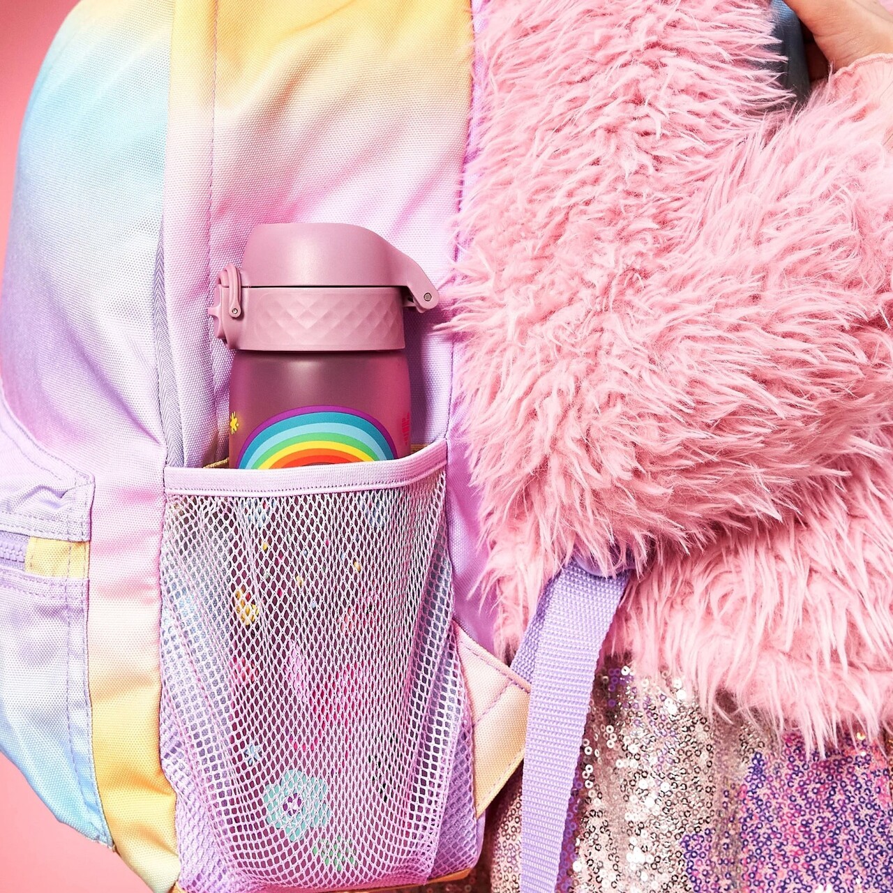 Sticla apa pentru copii Slim, recyclon, 500ml, Unicorns - Ion8 - imagine 8