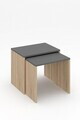 Masute, Hanah Home, Arya, 48x40x55 cm, Stejar Sonomo / Antracit