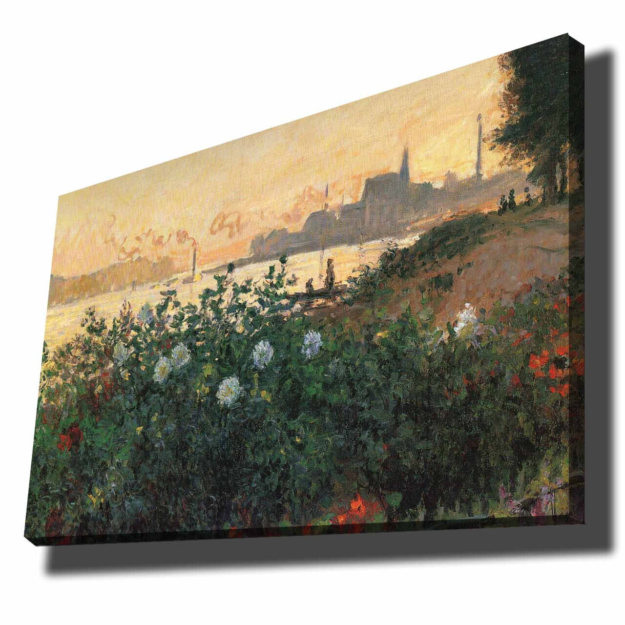 Tablou decorativ, 70100MONET022, Lemn, Multicolor — imaginea 2