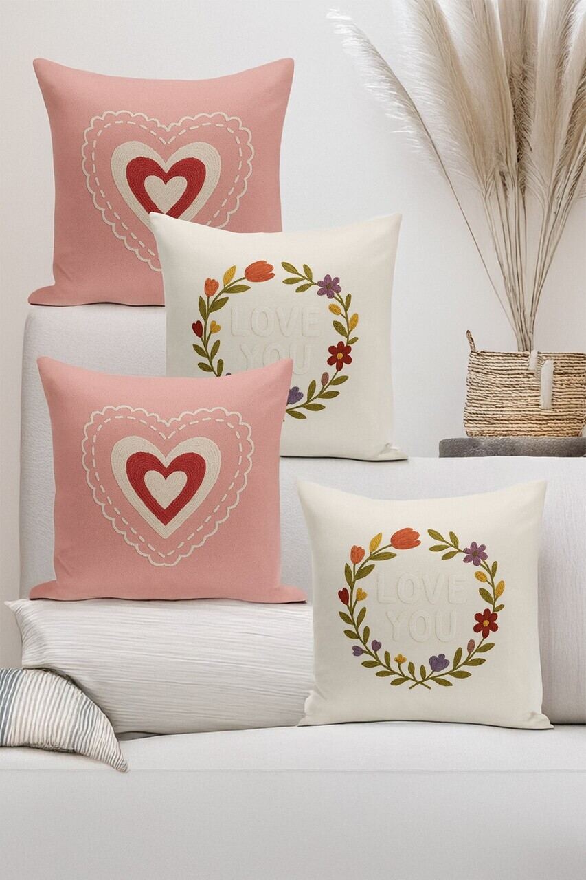 Set fete de perna, Artpnchset4-15, Poliester, Multicolor — imaginea 2