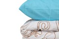 Lenjerie de pat dubla king size, Pearl Home, 172PRL68417, 3 piese, bumbac ranforce, multicolor