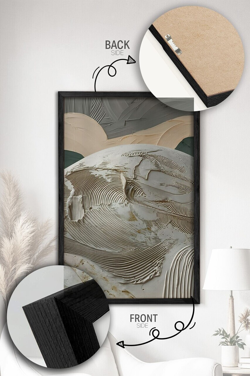 Tablou decorativ, Artnewclsyh60-5070, Lemn masiv, MDF, Multicolor - view 4