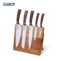Set cutite Damascus style, Heinner, 6 piese, inox