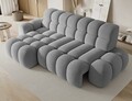 Coltar extensibil dreapta 3 locuri ELTAP, Ceedro, 283x165x98 cm, lemn/poliester, gri deschis