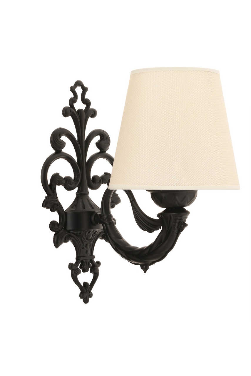 Aplica de perete, Opviq, 390FLH2358, Crem/Negru - view 2