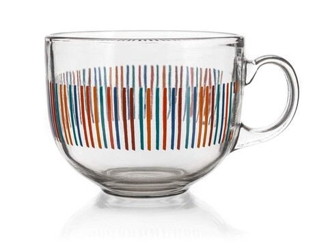Cana malaga stripes, banquet, 435 ml, sticla