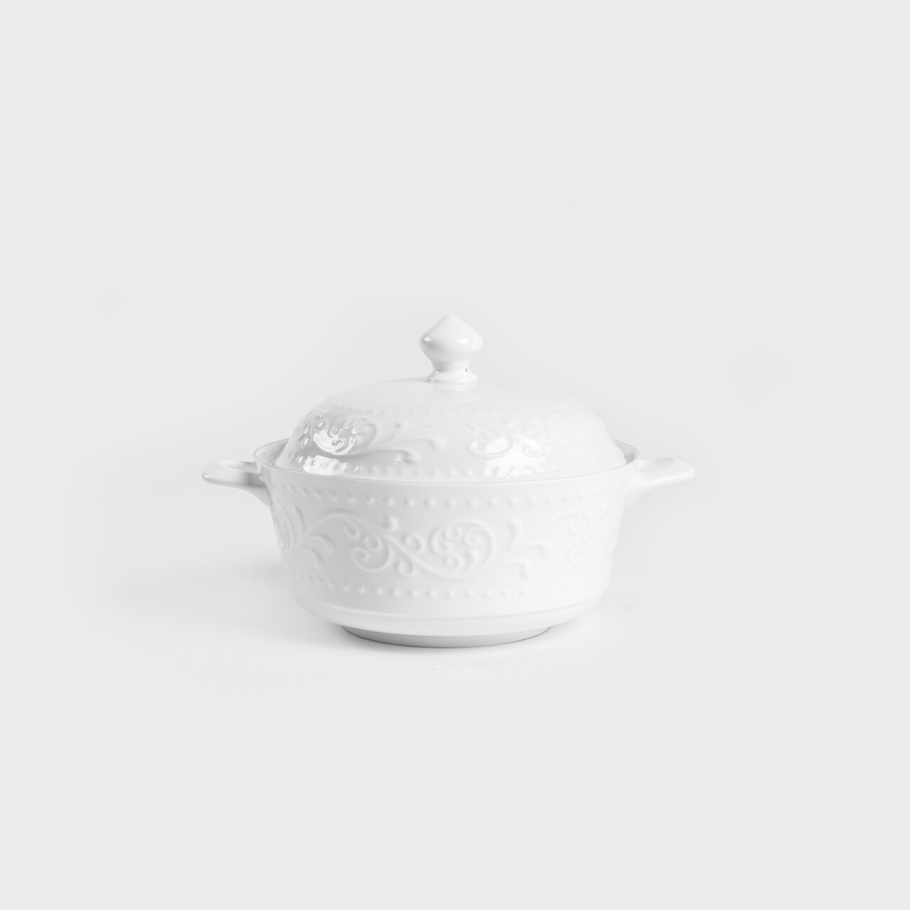 Supiera Sylia, Homla, 2 L, portelan, alb - 2 | YEO