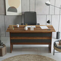 Birou, Locelso, Vario A, 140x73.8x60 cm, Nuc / Antracit