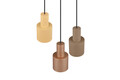 Lustra Agudo, TRIO, 30x150 cm, 40W, 3x E27, metal, multicolor
