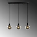 Candelabru, Opviq, Smoked - 033, E27, 60 W, metal/sticla