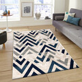 Covor, H776, 150x230 cm, Polipropilena, Albastru
