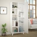 Biblioteca Salcisko, Decortie, 78x32x183, alb