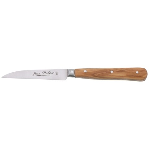 Cutit de decojit 1920 Range, Jean Dubost, inox/lemn de maslin