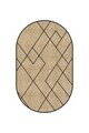 Covor, DC-0001163-114, 120x250 cm, Poliester, Negru
