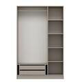 Dulap pentru haine, Hanah Home, Nisa, 135x210x52 cm, Gresie