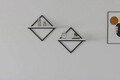 Raft de perete, Asse Home, Sezo, 42.4x42.4x15 cm, Alb