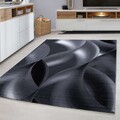 Covor Verdis Geometric, Decorino, 120x170 cm, polipropilena, negru