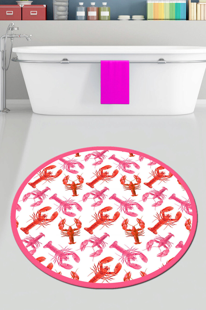 Covoras de baie L'essentiel Maison Homard Djt (80 cm) Poliester Multicolor