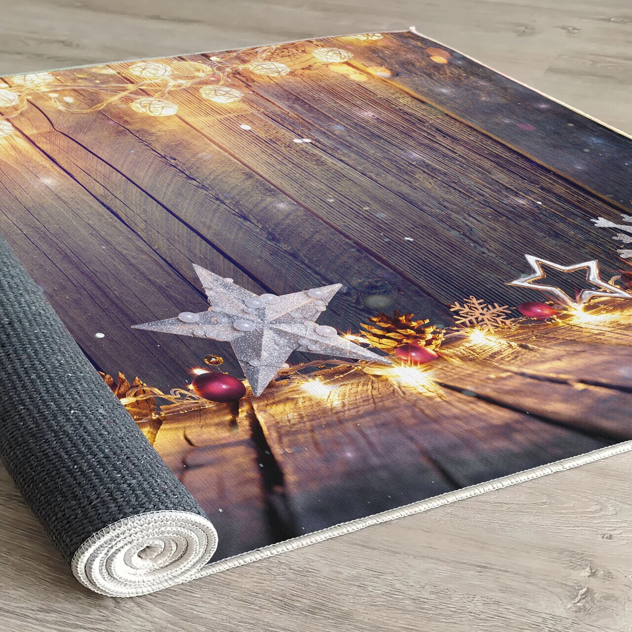 Covor, Woopamuk430, 100x200 cm, Bumbac/Poliester, Multicolor - view 4