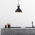 Lustra, Saglam - 3710 - 1, Opviq, 31 x 85 cm, 1 x E27, 40W, negru