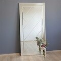 Oglinda decorativa A306D, Neostill, 65 x 130 cm, argintiu