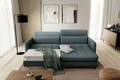 Coltar extensibil dreapta 3 locuri ELTAP, RT-38MAN, Gomsi, 228x165x100 cm, lemn/poliester, verde