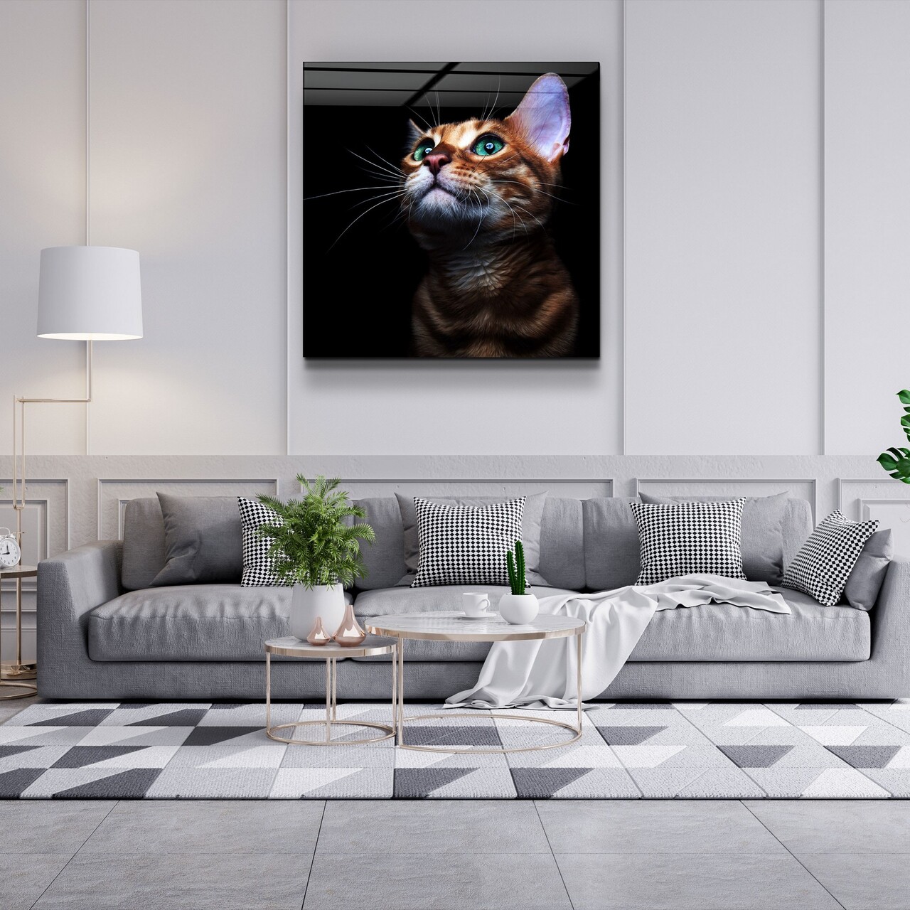 Tablou decorativ, Kgls_2016, Dimensiune: 60 x 60, Multicolor - view 5