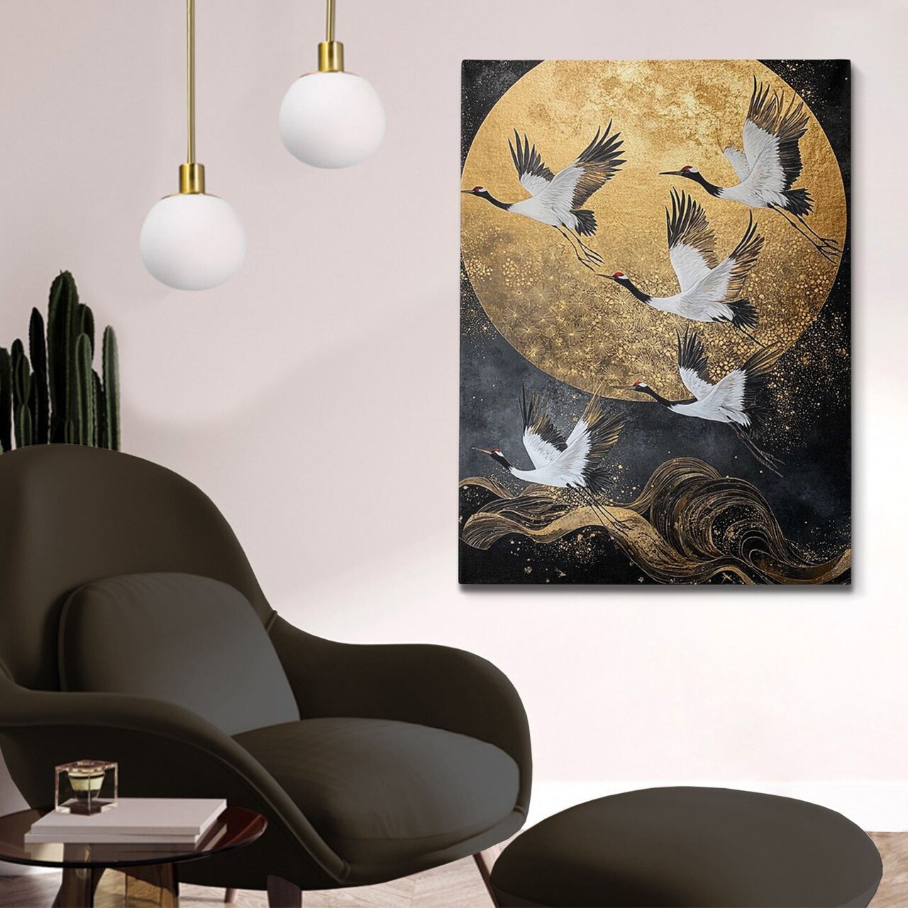 Tablou decorativ KNV10270 Cadru: 100% LEMN (grosime: 3 cm) Multicolor