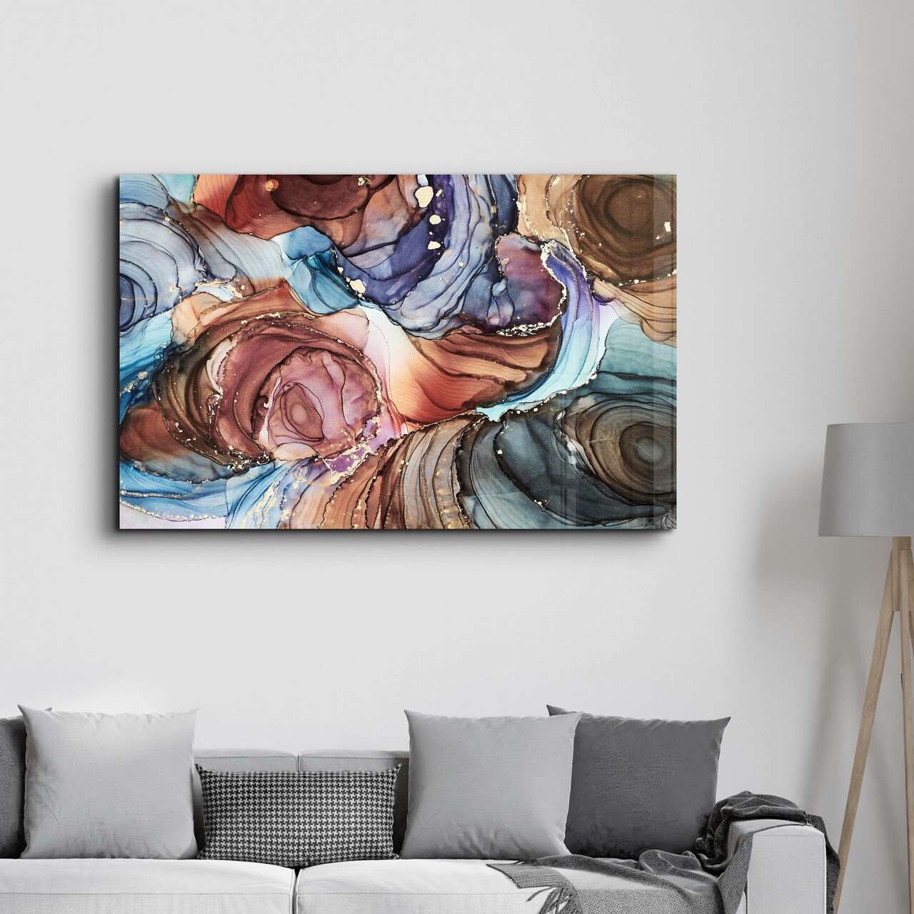 Tablou decorativ, SPR-1336, Dimensiuni: 70 x 110 cm, Multicolor - view 3