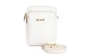 Geanta Beverly Hills Polo Club, 1102, piele ecologica, alb