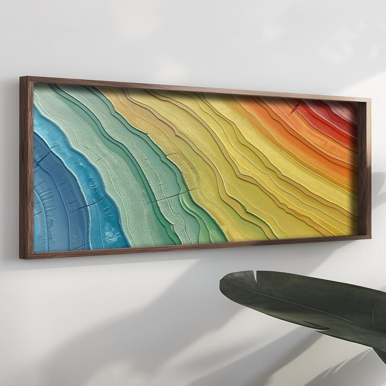 Tablou decorativ, EMR026, Lemn, Multicolor - view 2