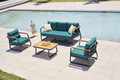 Set mobilier de gradina, Clara, Rio, Albastru petrol