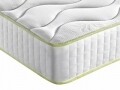 Saltea Aloe Vera Cocos Memory, husa cu fibre de bambus, Super Ortopedica, aerisire 3D Free Air, 160x200x17 cm