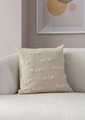 Husa de perna, Tuffet, 43x43 cm, Material: 100% POLIESTER, Crem