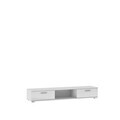 Comoda TV ADRK, Aridea, 176x40x28 cm, PAL laminat, alb