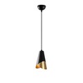 Lustra, Tatum, 584TTM1230, Metal, Negru / Vintage